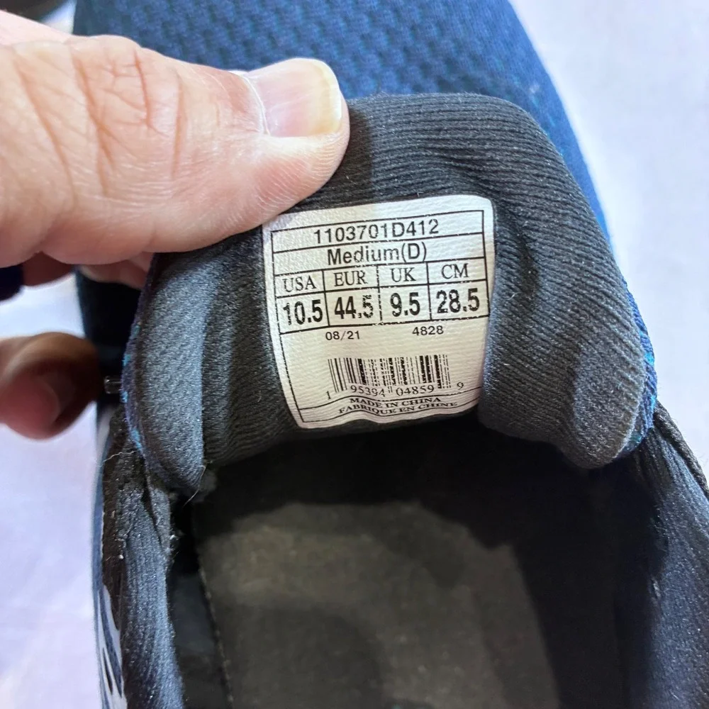 Brooks Levitate 5 Mens Running Shoes Blue Black Silver 1103701D412 Neutral 10.5
